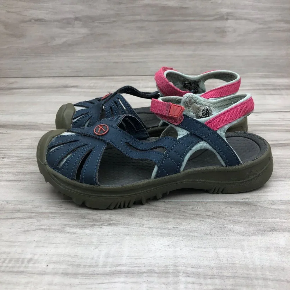 Keen Sandal Kids 13 Rose Blue Hook and Loop Outdoor Shoes